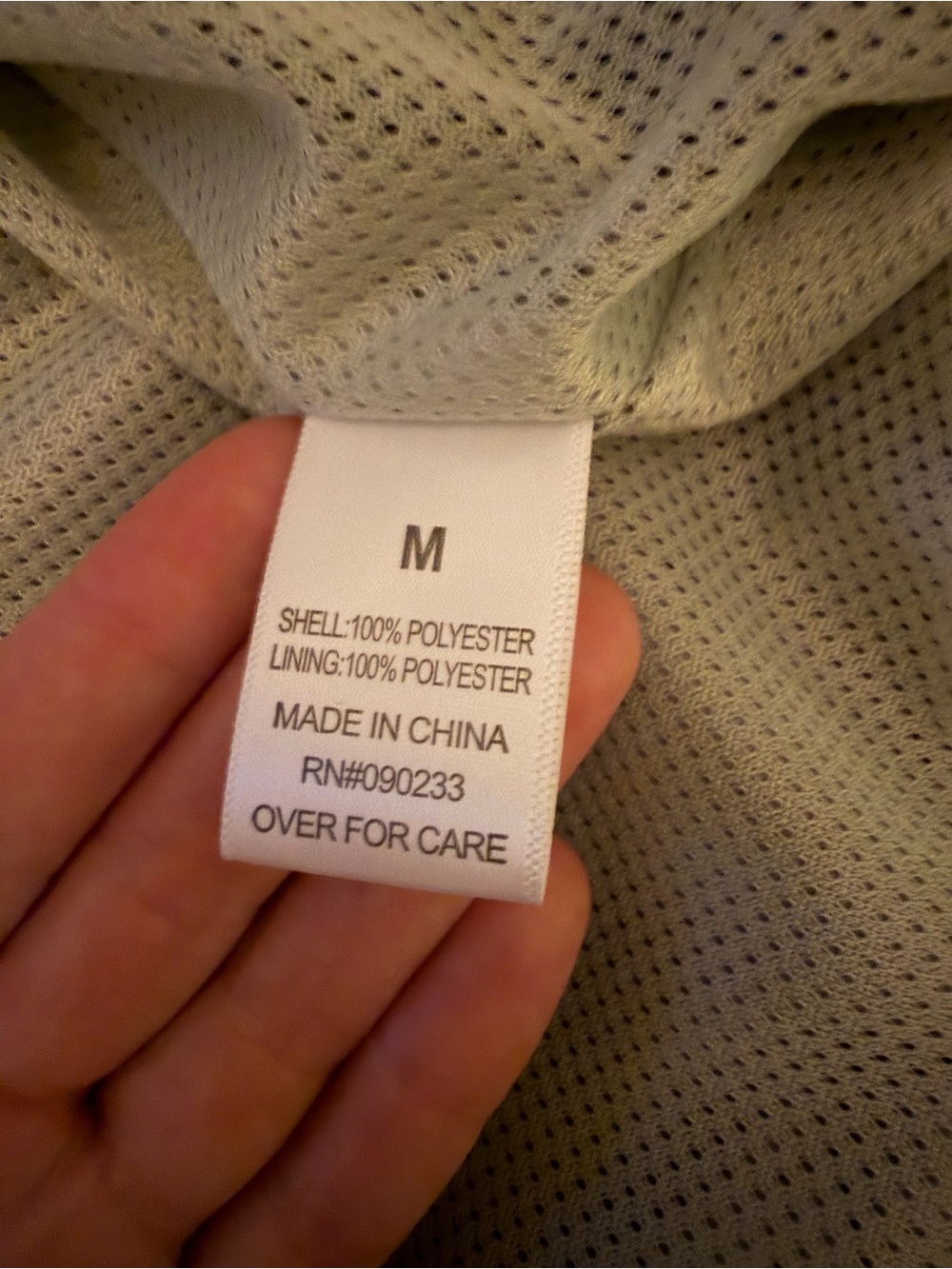 NWT PacSun Two-Tone Sage Green Windbreaker Jacket- Medium - Picture 8 of 9